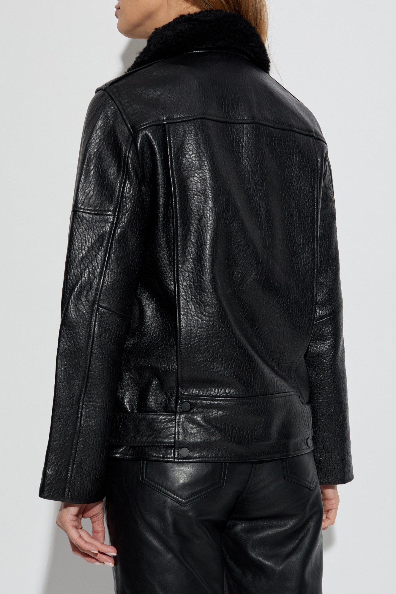 AllSaints Leather jacket Vendra | Women's Clothing | Vitkac